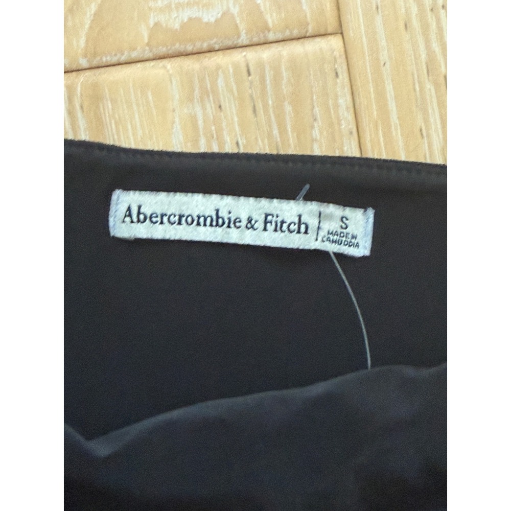 ABERCROMBIE & FITCH Women Corset Top Goth‎ Minimalist Regencycore Small - Picture 3 of 9